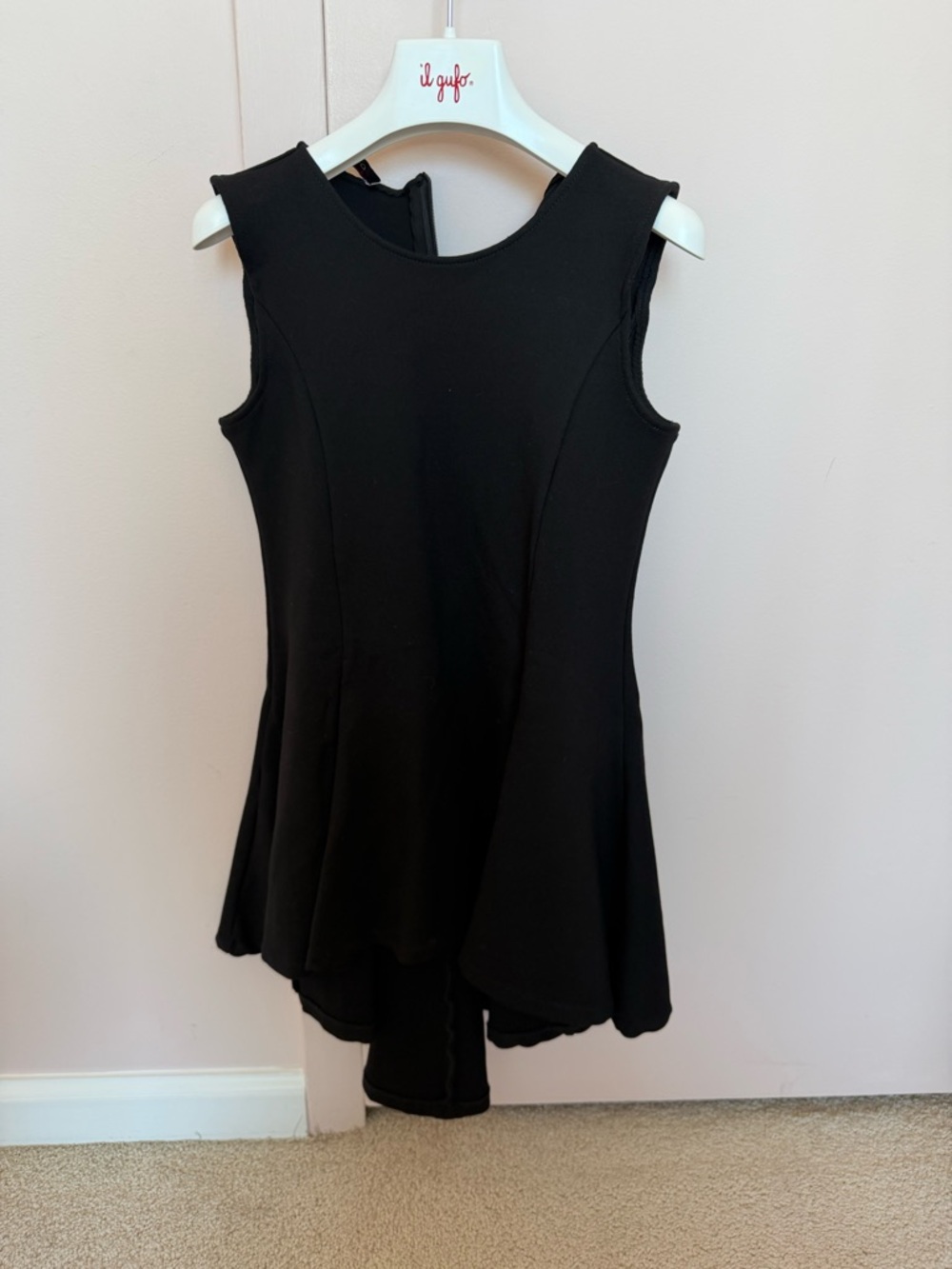 Pinko Black Sleeveless Dress